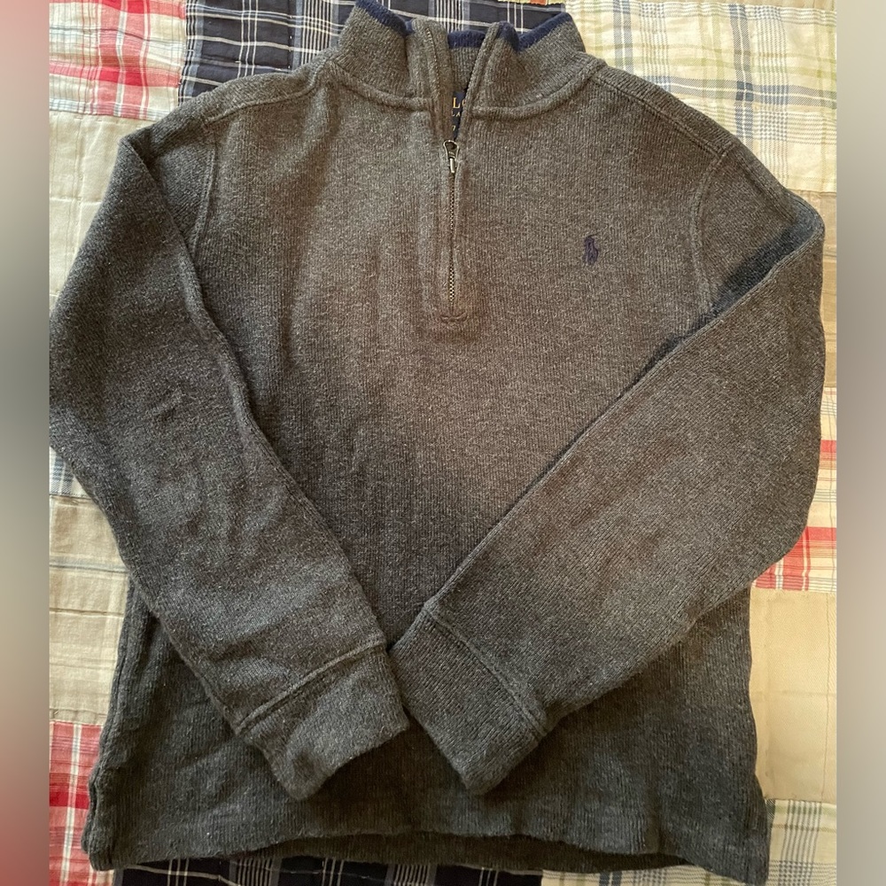 Polo Ralph Lauren Boys Quarter-Zip Pullover
